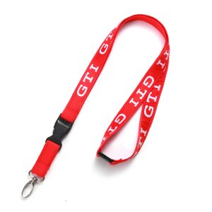 Woven Label Lanyard