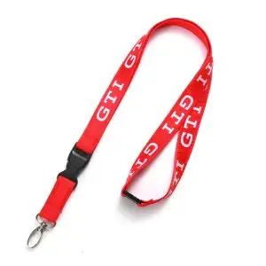 Woven Label Lanyard